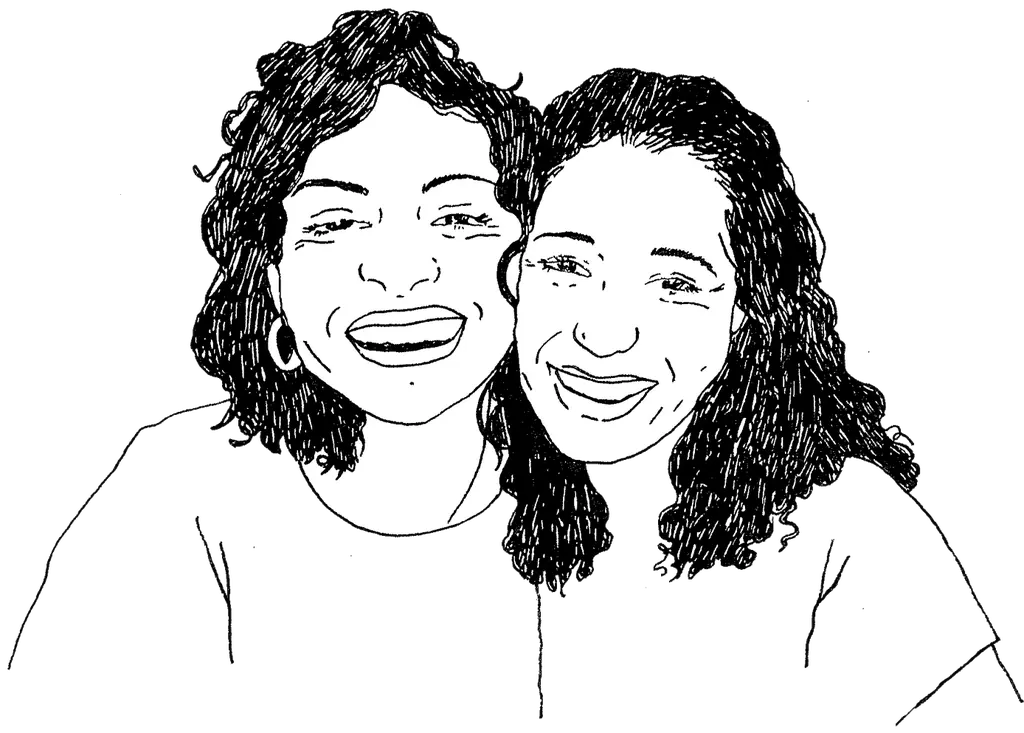 Illustration of Tala and Ranya together